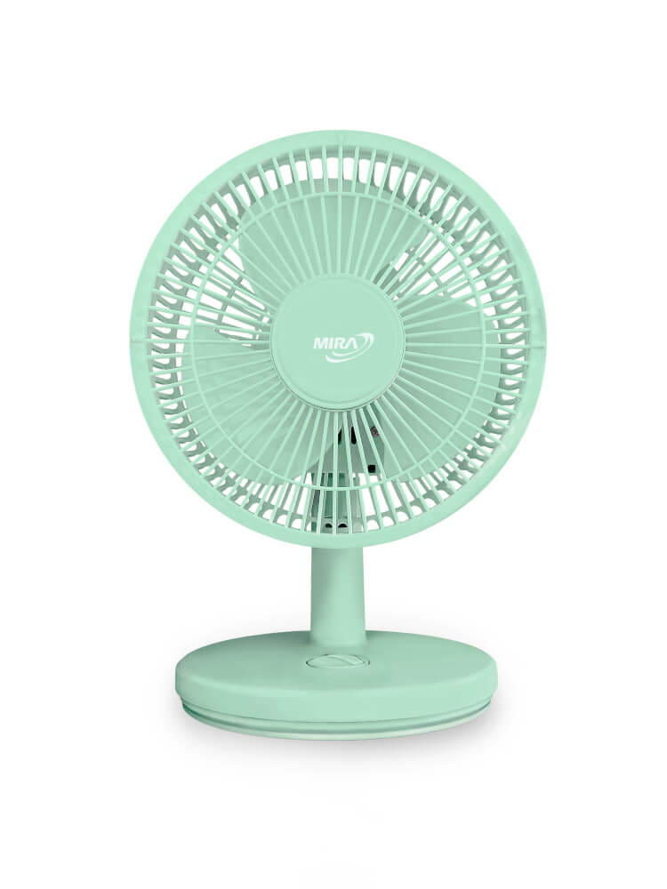 พัดลมตั้งโต๊ะ 8 นิ้ว MIRA M-71 MIST GREEN